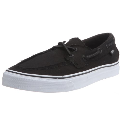 Vans VANS ZAPATO DEL BARCO CASUAL SHOES 8.5 (BLACK/TRUE WHITE)