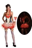 Best Price Sexy Queen of Hearts Costume with Fiber Optics - 5 Piece Set