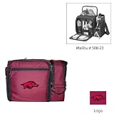 Arkansas Razorbacks NCAA Malibu Insulated Pack (Burgundy) (Embroidered Logo)