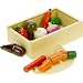Cutting Vegetables Pretend Wooden Play Food