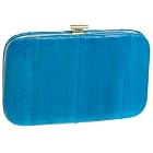 Latico Eel Skin Framed Card Case