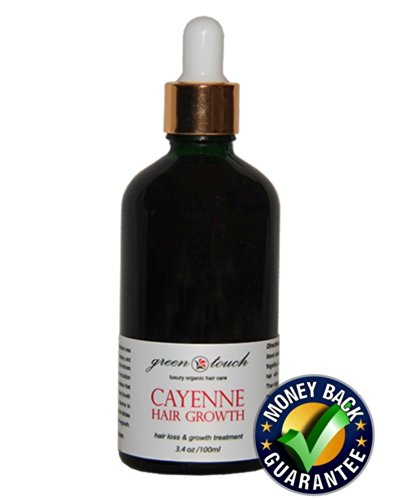 CAYENNE Hair Growth & Hair Loss Treatment & Scalp Care Hair Oil (EFFECTIVE SOLUTION FOR THINNING HAIR) 3.4 oz/ 100 ml image