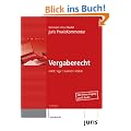 juris PraxisKommentar Vergaberecht: GWB-SektVO-VgV-VOB/A