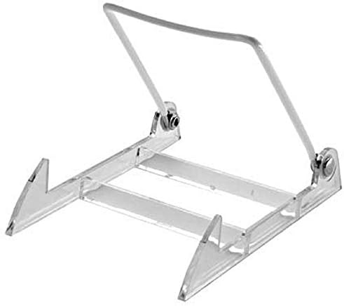 Display Warehouse-Clear Plastic Easel (Dozen) 5-1/2" x 4