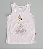 【あるこんたるこん】 ベビー キッズ ジュニア ランニング ピンクプリンセス 女の子 タンクトップ シャツ (140)