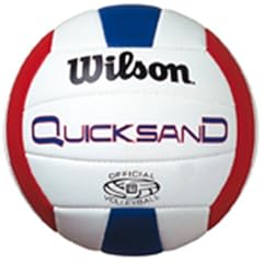 Wilson H4890X Beachvolleyball Quicksand, wei�?/rot/blau, Size 5