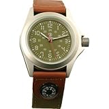 Smith & Wesson Camper's Watch with Compass - Olive - SWW-1173-OD