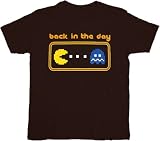 Nintendo Pac-Man Back in the Day Black T-Shirt Tee