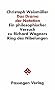 Das Drama der Notation. Ein philosophischer Versuch zu Richard Wagners Ring des Nibelungen