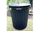 Thumbup Dustbin & Lid (Clip Handle) Black 100L