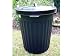 Thumbup Dustbin & Lid (Clip Handle) Black 100L