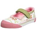 umi Toddler/Little Kid Lauren Velcro Shoe,White Floral,25 EU (US Toddler 8.5 M)