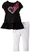 Calvin Klein Baby-Girls Newborn Tunic with Printed Leggings
