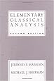 Elementary Classical Analysis