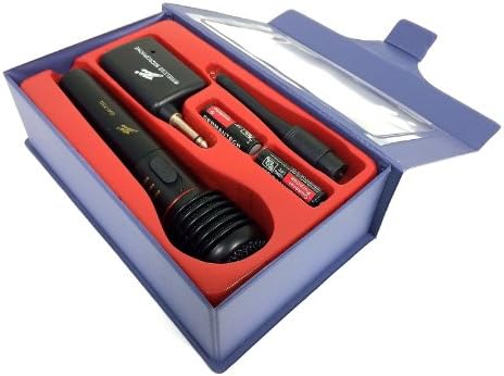 Zebra Professional Black Wired &amp; Wireless Unidirectional Dynamic Microphone Mic