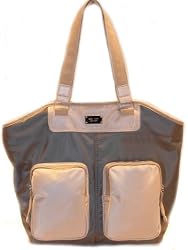 Nine West "Avalon" Gray Shoulder Bag Handbag Purse