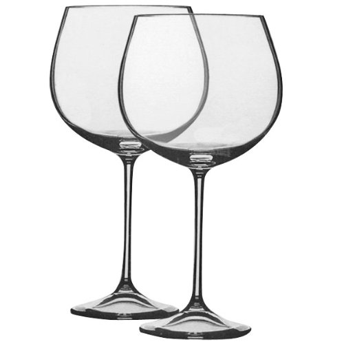 Royal Bohemia Gourmet Collection Set of 6 Red Wine Glasses 4S869-450
