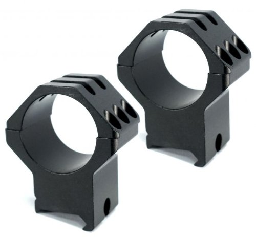 Weaver 30mm Six Hole Tactical X-High Rings (Matte Black)