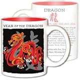 Asian Zodiac Coffee & Tea Mug Year of the Dragon: Birth Years 1916 1928 1940 1952 1964 1976 1988 2000 2012