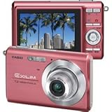 Casio Exilim EX-Z75- 7.2 Megapixel, 3x Optical/4x Digital Zoom, Digital Camera (Pink)