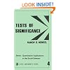 Tests of Significance (Quantitative Applications in the Social Sciences)
