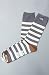 Obey The Ports Socks in Heather Gray,Accessories for Men