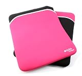 DURAGADGET 15.4-16" Invertible Pink And Black Netbook Holder For Dell Inspiron 1545