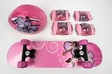 Kids Skateboard  Protect Gear Combo / Pink