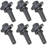 NEW IGNITION COIL SET (6) 2000 2001 2002 2003 JAGUAR S-TYPE V6 3.0L FD496 GDG517
