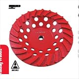 41nFm6liUvL. SL160  CST33 Cup Grinding Wheel Size: 7 x 18 Segment x 7/8 5/8