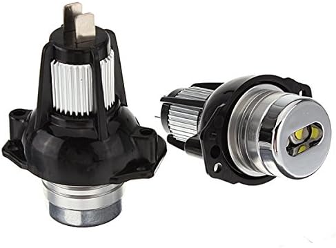 Chengor 2pcs Ultra Bright 7000K White LED 6W Angel Eye Halo Rim Bulb for BMW E90 E91 3 Series 325i 328i 335i 2006-2008