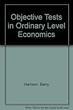Objective tests in 'O' Level economics