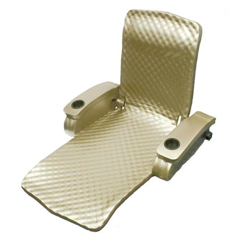 Super Soft Adjustable Recliner, 60Hx32W, BRONZE