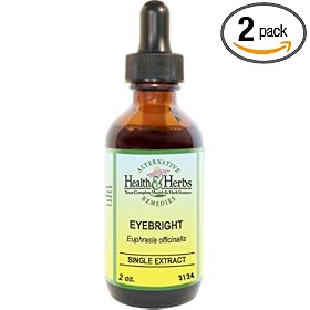 Alternative Health & Herbs Remedies Eyebright, 1-Ounce Bottle (Pack of 2)