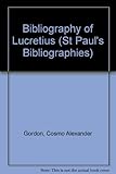 A bibliography of Lucretius