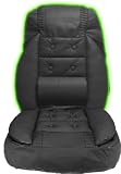 Black w/ Green Neon Racing Seat Cover