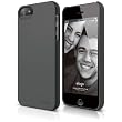 elago S5 Slim Fit 2 Case for iPhone 5 + HD Professional Extreme Clear film included - Full Retail Packaging - Soft Feeling Dark Gray