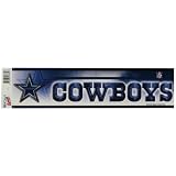 Dallas Cowboys - Logo & Name Bumper Sticker