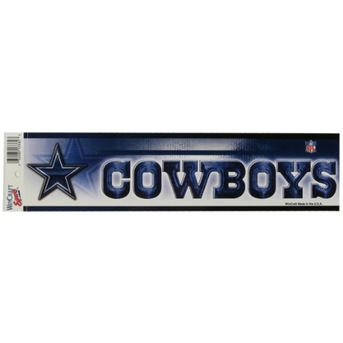 Dallas Cowboys - Logo & Name Bumper Sticker