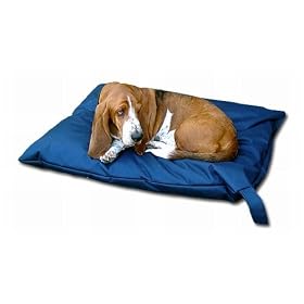 Dog Ruff� Large Waterproof Dog Bed with Memory Foam Crumb Filling 100x75cm (39x30 inches)