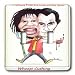 Londons Times Funny Panel Hollywood Cartoons - Whoopie Peter Cushing - Light Switch Covers - double toggle switch Image