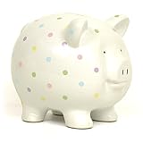 Child to Cherish Large Confetti Pig Bank, Multi