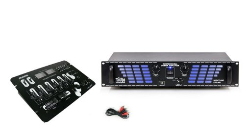 PA DJ 1800 Watt Verstärker Mischpult DJ-321