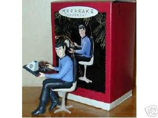 Mr. Spock Star Trek 1996 Hallmark Keepsake Ornament