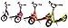 BIKESTAR Kick Scooter with Brakes, Mudguard and air Tires for Kids 5 Year Old | Classic Edition with Alloy Wheels 10 Inch | Red