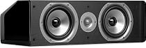 Polk Audio CS20 Center Channel Speaker (Single, Black)