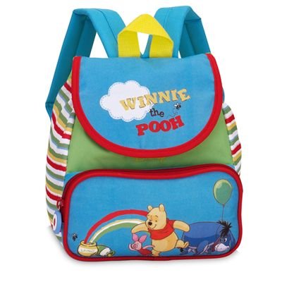Disney Kinder Rucksack Winnie the Pooh, taubenblau, 21 x 24 x 10, 20193-4400