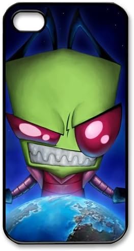 Iphone 4 4s Case Cover Cute Adorable Invader Zim Gir Iphone 4 4s Fitted Cases