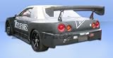 1989-1994 Nissan Skyline 2dr R34 GTR500 Conversion Rear Fenders