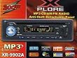 MP3/CD/AM-FM Radio Car Stereo with Anti-Theft Detachable Panel
